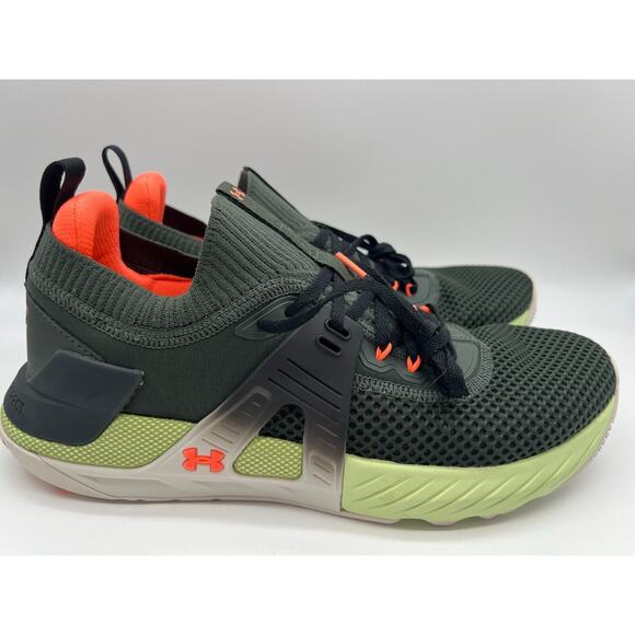 Under Armour Project Rock 4 Mana Training 3025940-304 Green Men Size 12. - Picture 1 of 12